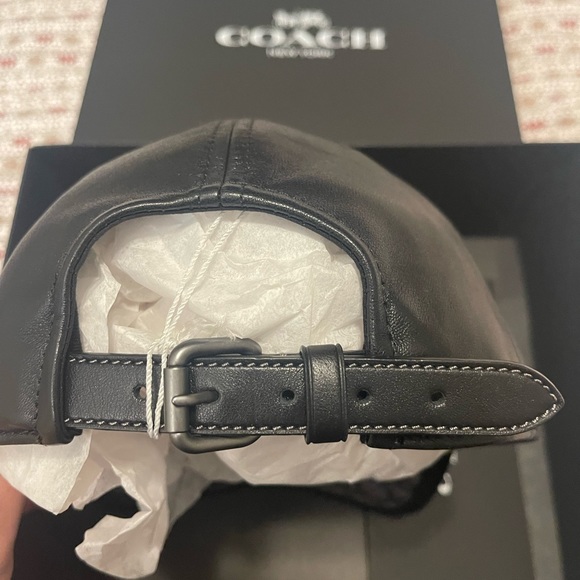 Authentic Coach Leather Baseball Hat - Picture 6 of 6
